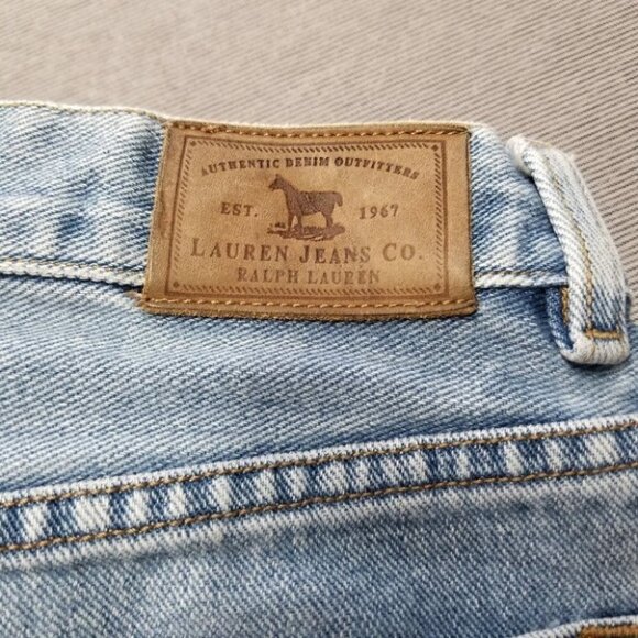 Lauren Jeans Co by Ralph Lauren 100% Cotton Jeans Capri 8 - Picture 4 of 7